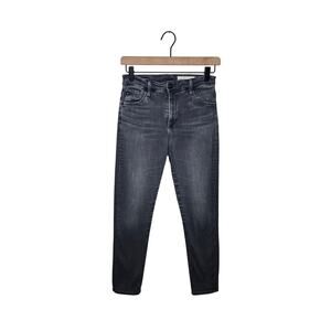 AG The High Rise Stevie Ankle Jeans Gray Size 28P